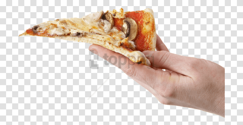 Free Holding Pizza Image Hand Holding Pizza Slice, Person, Human, Food, Pita Transparent Png