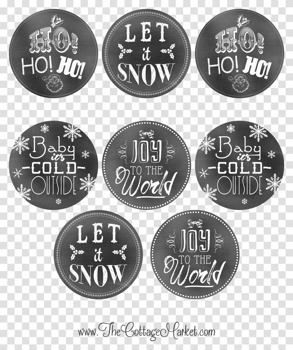 Free Holiday Printable Chalkboard Tags Coin, Money, Alphabet, Number Transparent Png