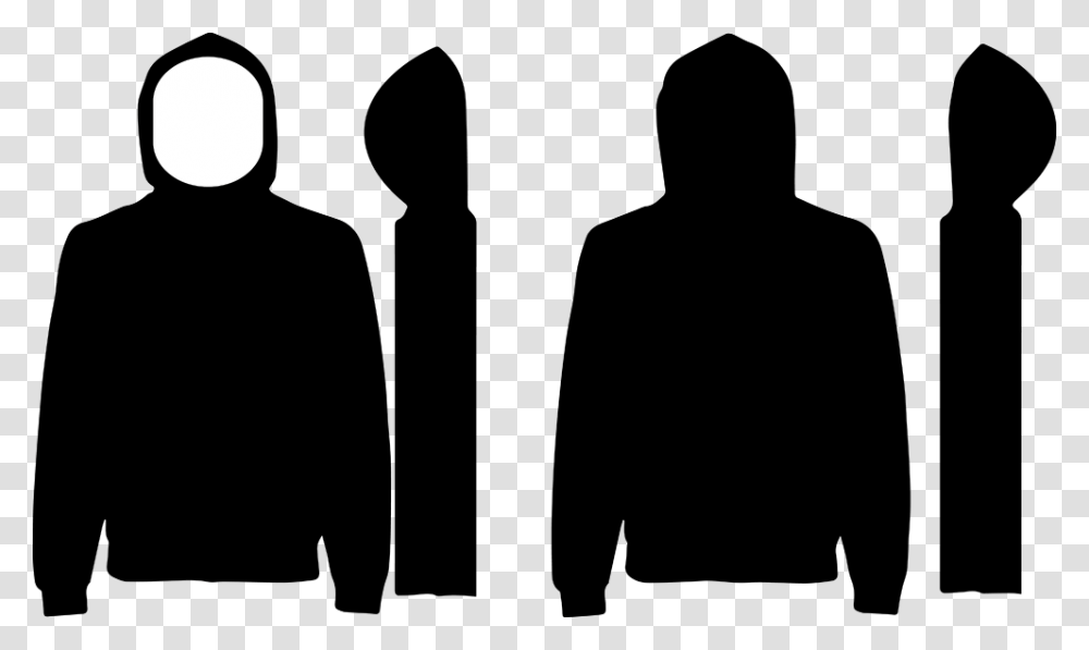 Free Hoodies Template, Tie, Accessories, Silhouette, Person Transparent Png