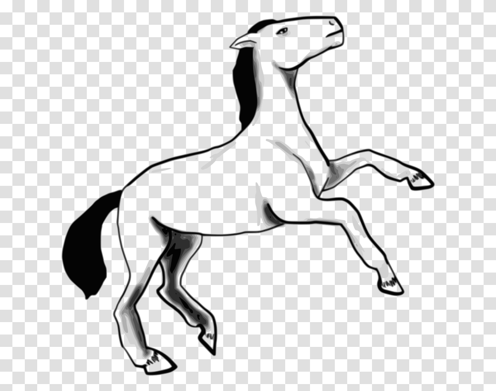 Free Horse, Mammal, Animal, Stencil, Antelope Transparent Png