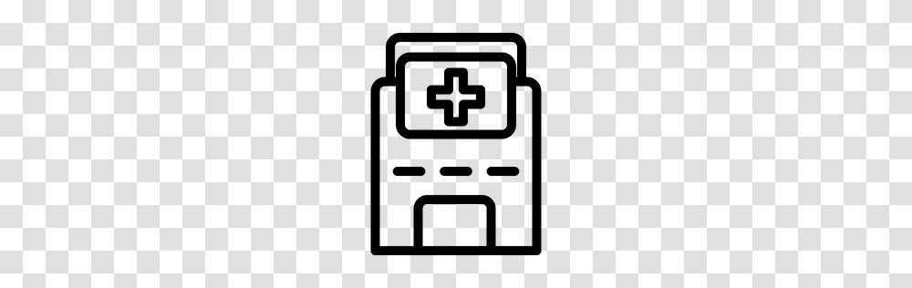 Free Hospital Icon Download, Gray, World Of Warcraft Transparent Png