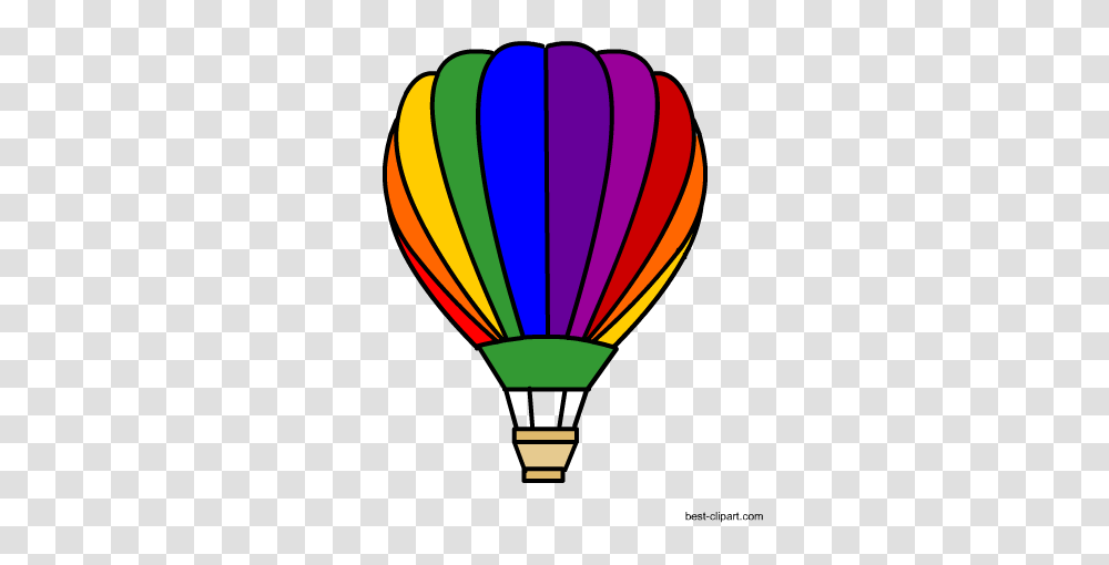 Free Hot Air Balloon Clip Art, Aircraft, Vehicle, Transportation Transparent Png