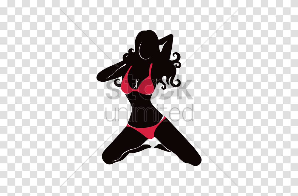 Free Hot Woman Silhouette Vector Image, Duel, Person, Ninja, Samurai Transparent Png