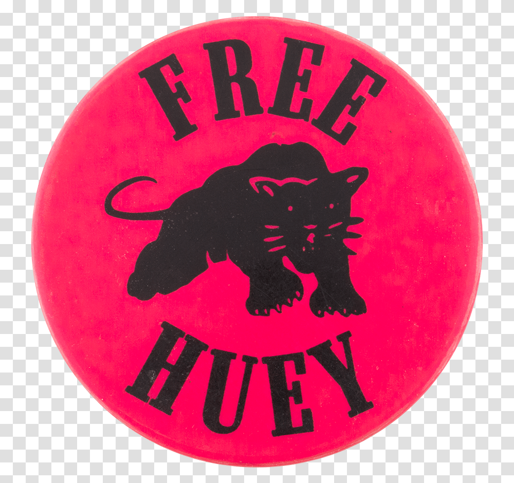 Free Huey Cause Button Museum Cougar, Logo, Trademark, Label Transparent Png