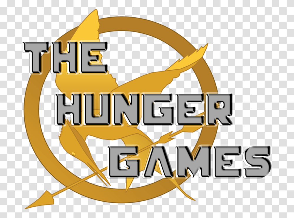 Free Hunger Games Logo Hunger Games Logo Background, Text, Bulldozer, Alphabet, Beverage Transparent Png