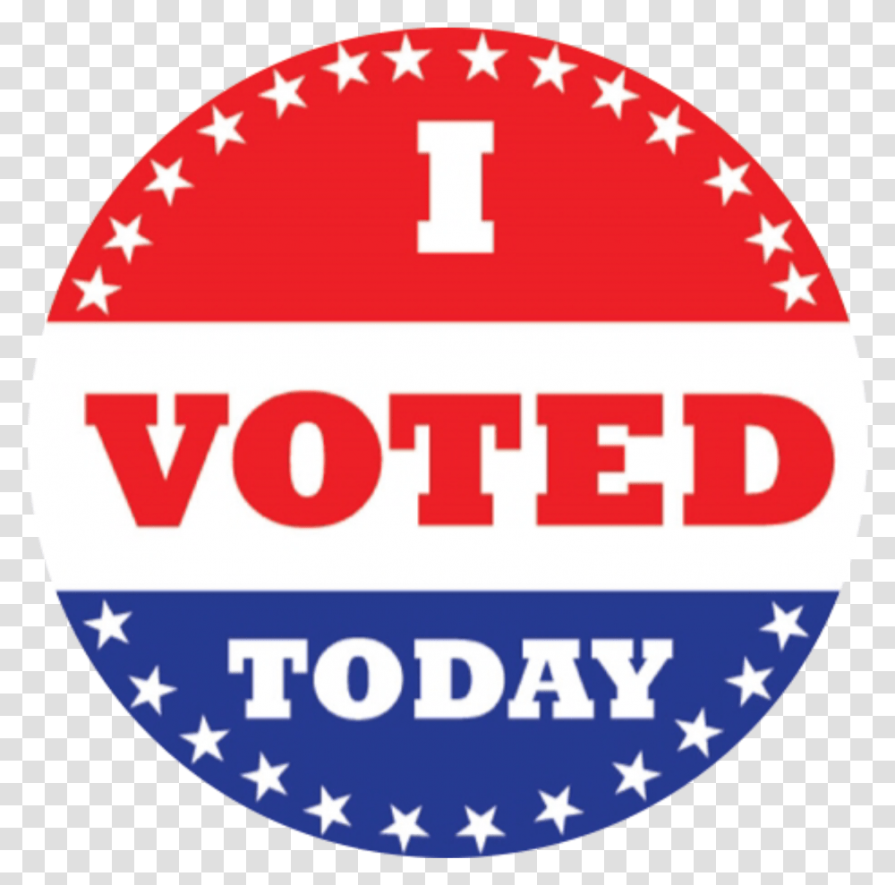 Free I Voted Sticker Image With No I Voted Sticker, First Aid, Label, Text, Symbol Transparent Png