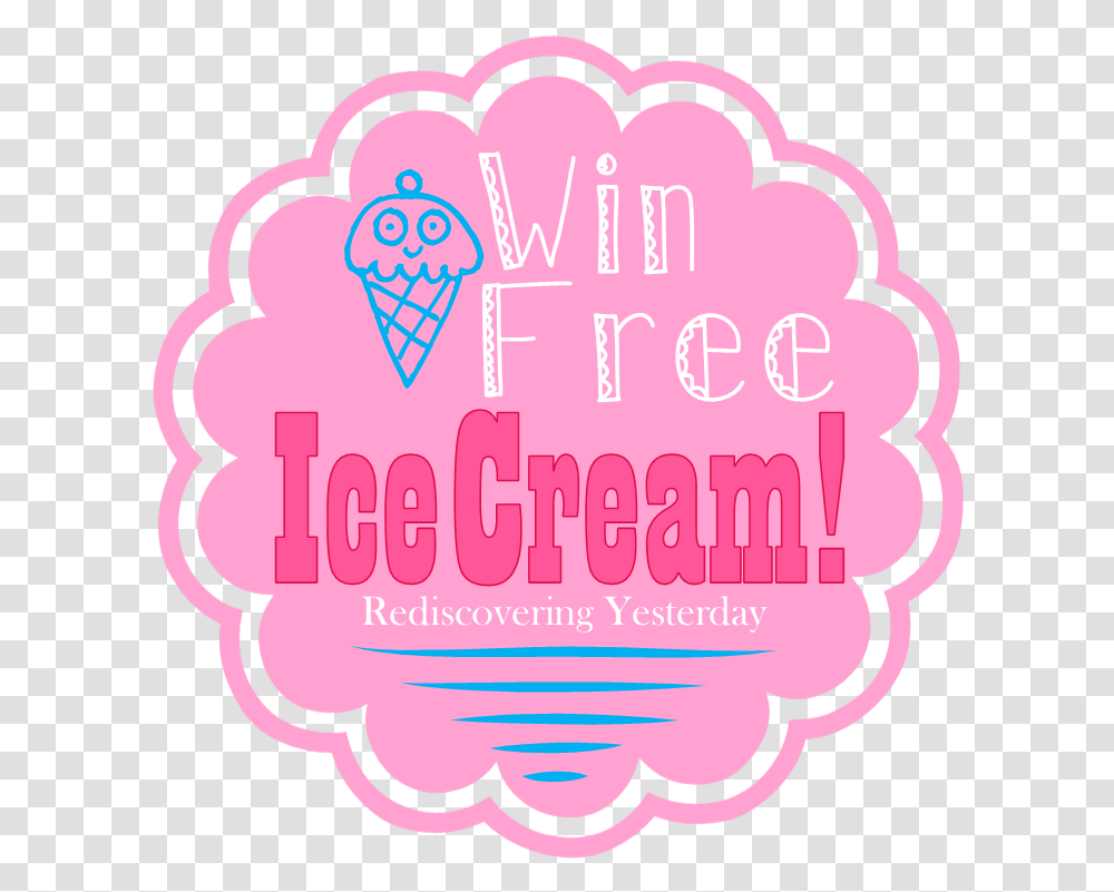 Free Ice Cream Pink And Main Logo, Dynamite, Label, Heart Transparent Png