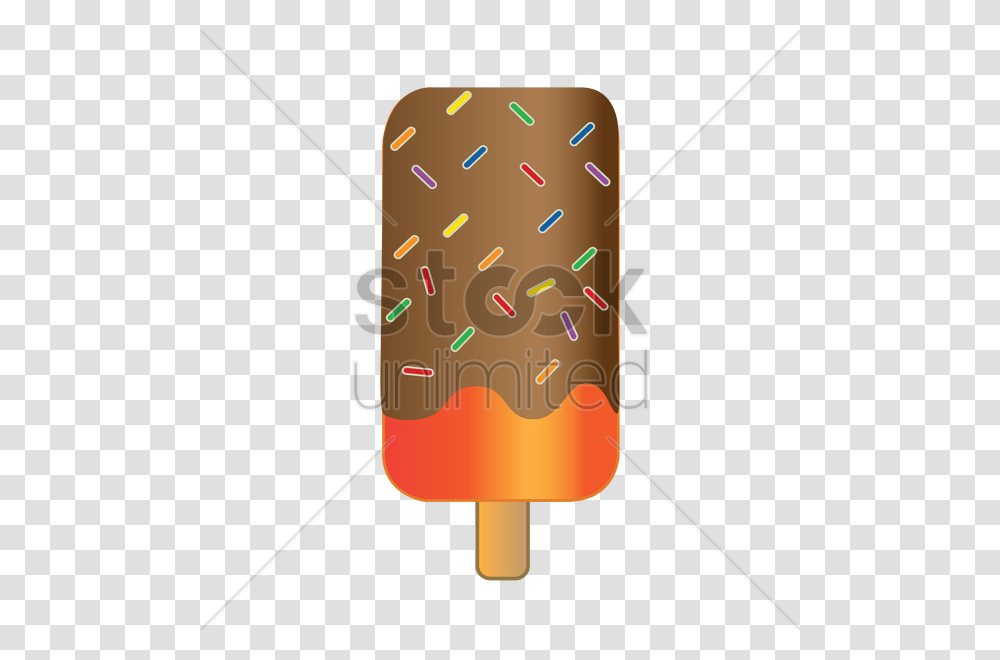 Free Ice Cream Stick Isolated Over White Background Vector Image, Ice Pop, Flame, Fire Transparent Png
