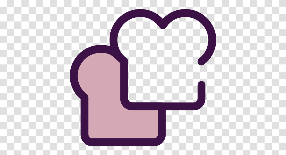 Free Icon Bread Language, Purple, Text, Cushion, Heart Transparent Png