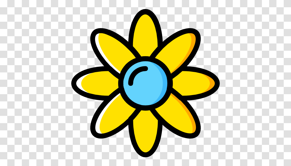 Free Icon Daisy Dot, Flower, Plant, Blossom, Gold Transparent Png