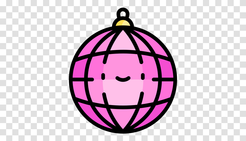 Free Icon Disco Ball Orange Globe Logo, Sphere, Grenade, Bomb, Weapon Transparent Png