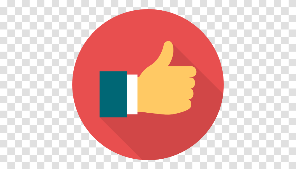 Free Icon Download Thumbs Up Flat Icon, Finger, Hand, Balloon Transparent Png