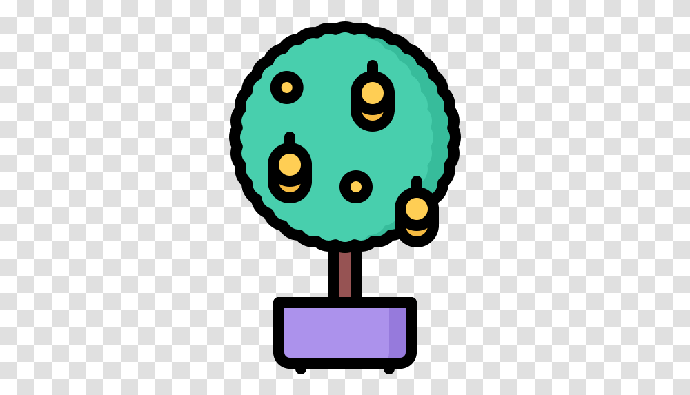 Free Icon Fruit Tree Dot, Pac Man, Poster, Advertisement, Parade Transparent Png