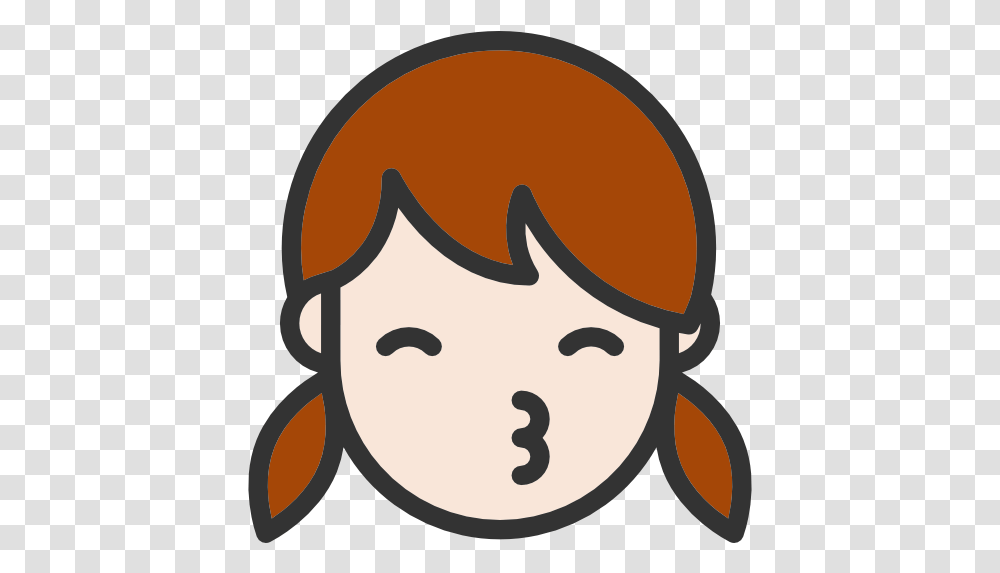 Free Icon Kiss Girl Icon Color, Grain, Produce, Vegetable, Food Transparent Png