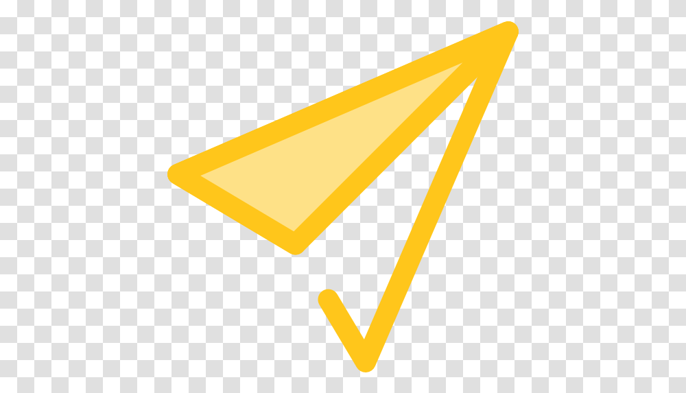 Free Icon Paper Plane Language, Triangle, Text, Symbol, Lighting Transparent Png