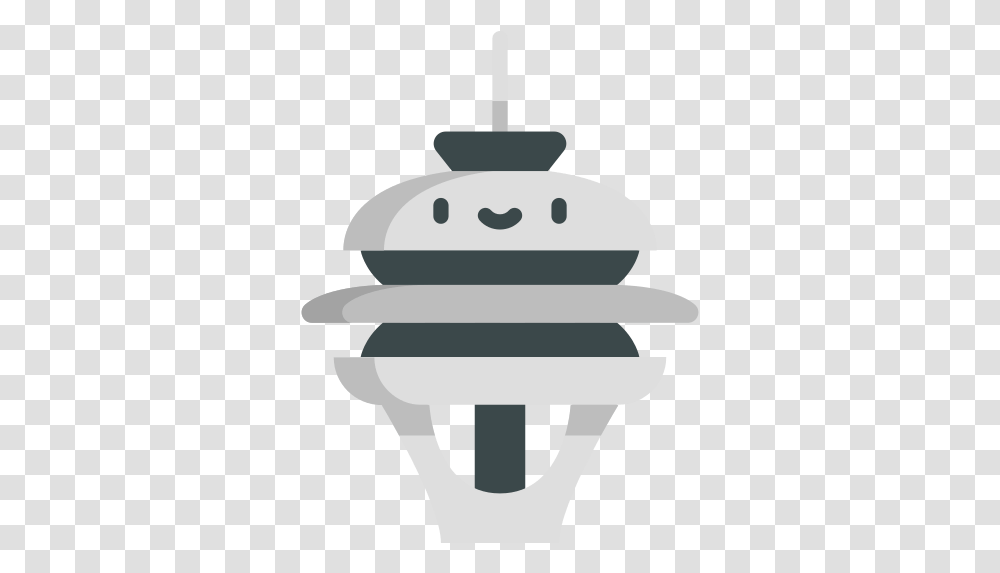 Free Icon Space Needle Language, Snowman, Nature, Silhouette, Machine Transparent Png