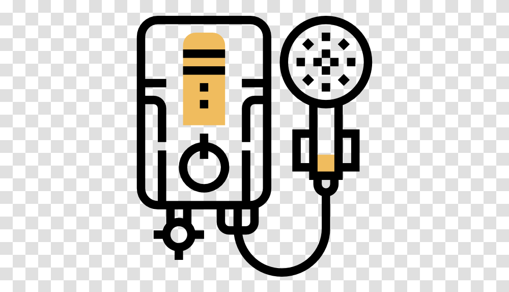 Free Icon Water Heater Water Heating, Pac Man, Text Transparent Png