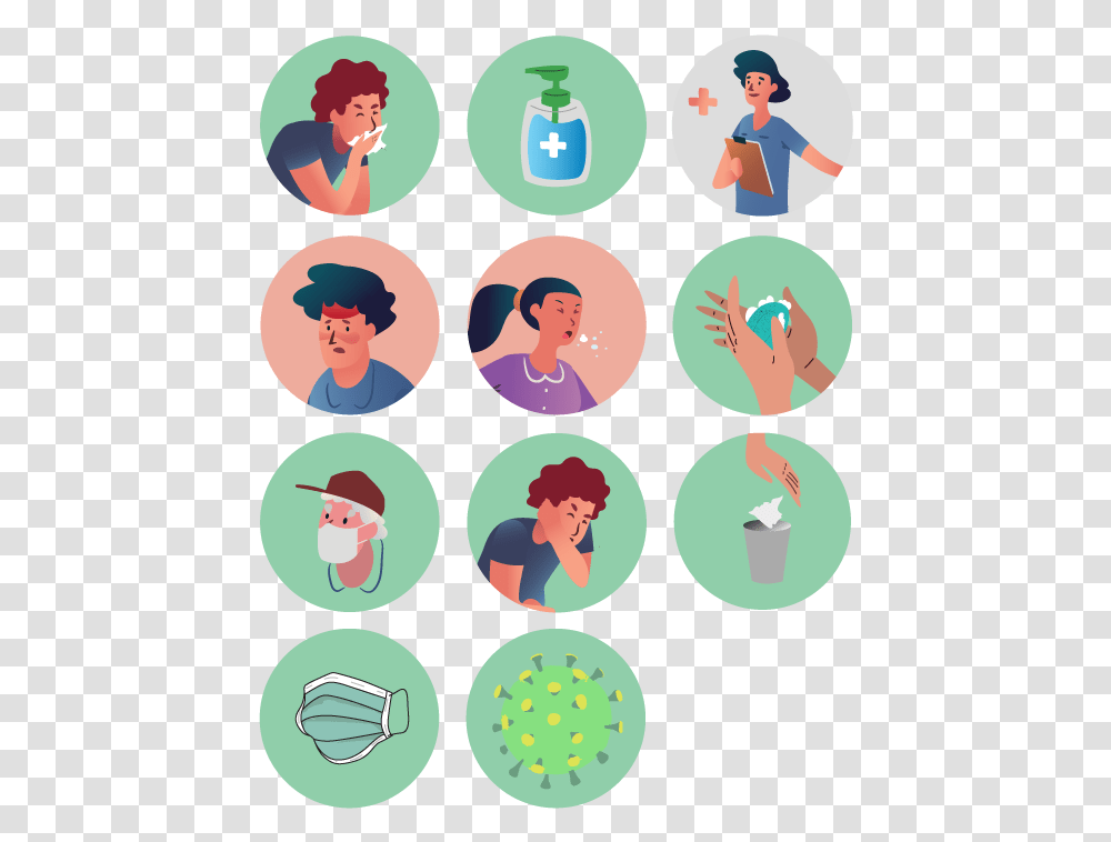 Free Icons And Icon Packs 500000 To Download Coronavirus People Icon Set, Person, Face, Text, Number Transparent Png