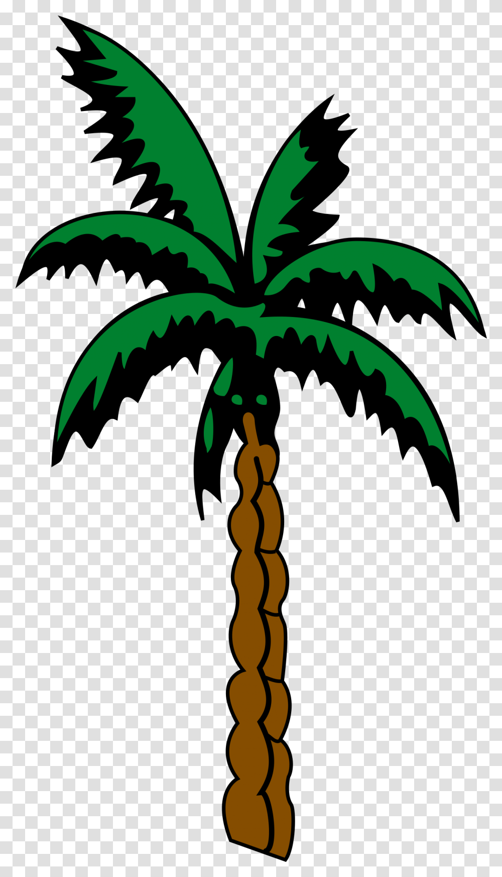 Free Icons Design Of Palm Tree Suriname Coat Of Arms, Plant, Leaf, Arecaceae, Green Transparent Png