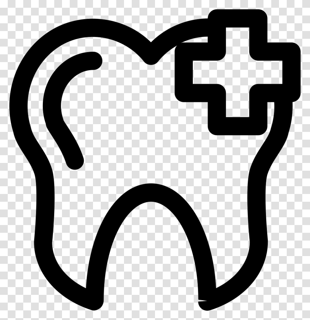Free Icons Tooth Download Dentistry, Label, Sticker, Stencil Transparent Png