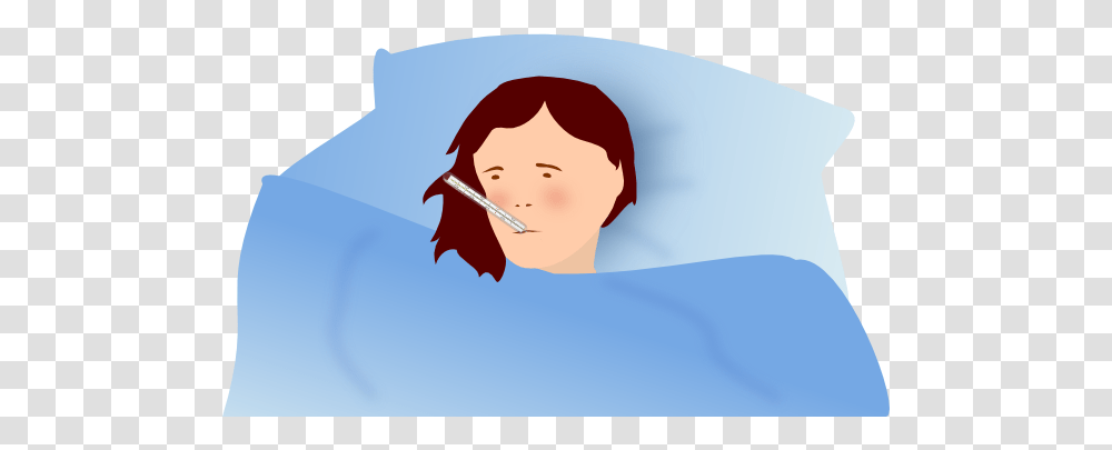 Free Ill Cliparts, Person, Pillow, Cushion, Drawing Transparent Png