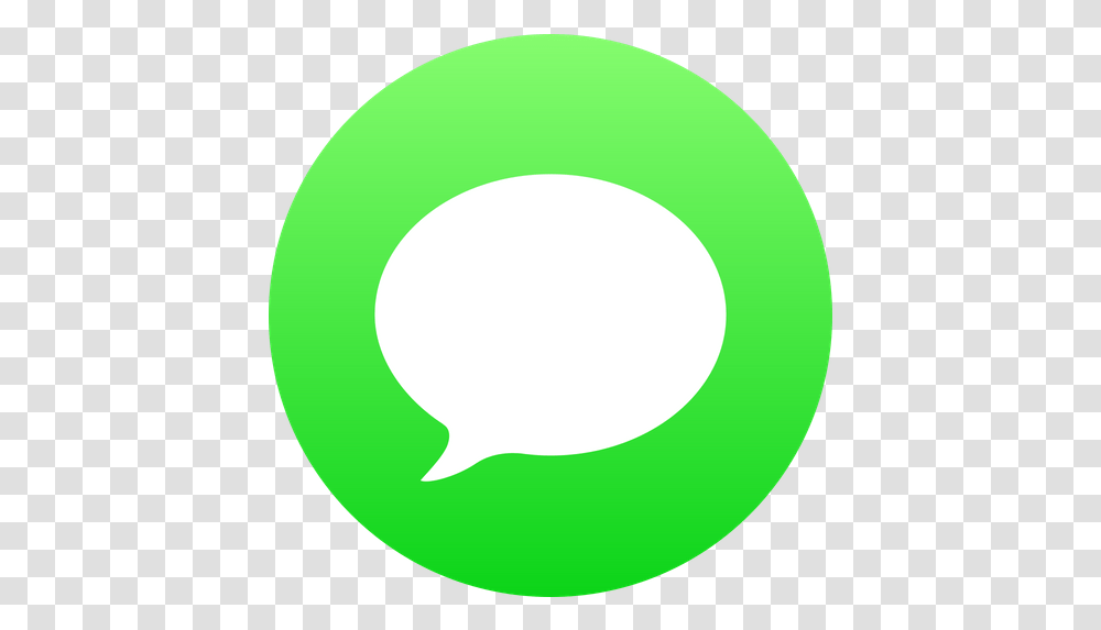 Free Imessage Rounded Icon Available In Svg Eps Ai Ios Message Round Icon, Logo, Symbol, Label, Text Transparent Png