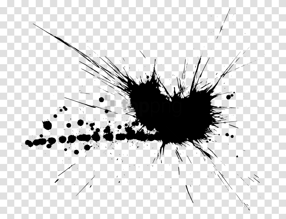 Free Ink Splash Image With Vijay Mahar Background Hd, Stencil, Silhouette Transparent Png