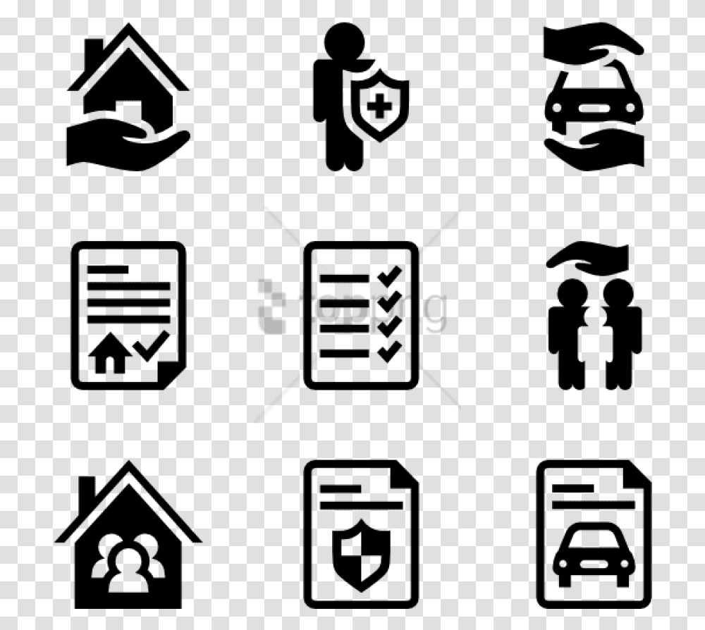 Free Insurance 36 Icons Insurance, Stencil, Label Transparent Png