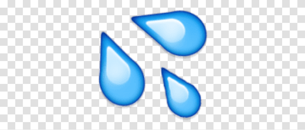 Free Ios Emoji Splashing Sweat Symbol Images Wet Water Drops Emoji, Purple, Mouse, Hardware, Computer Transparent Png