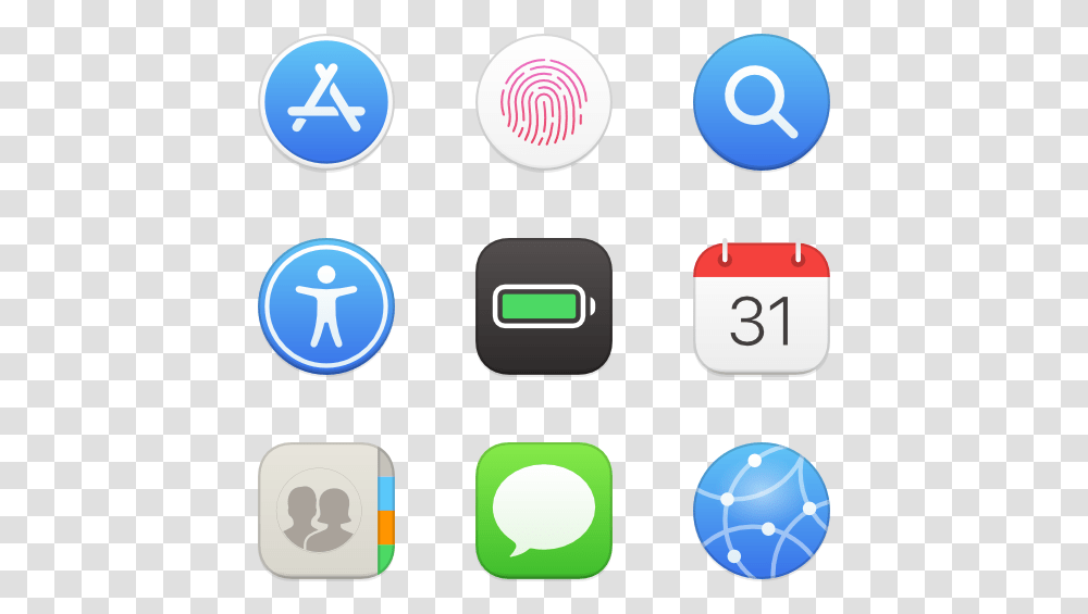 Free Ios Icons Background Apple Icons, Number, Electronics Transparent Png