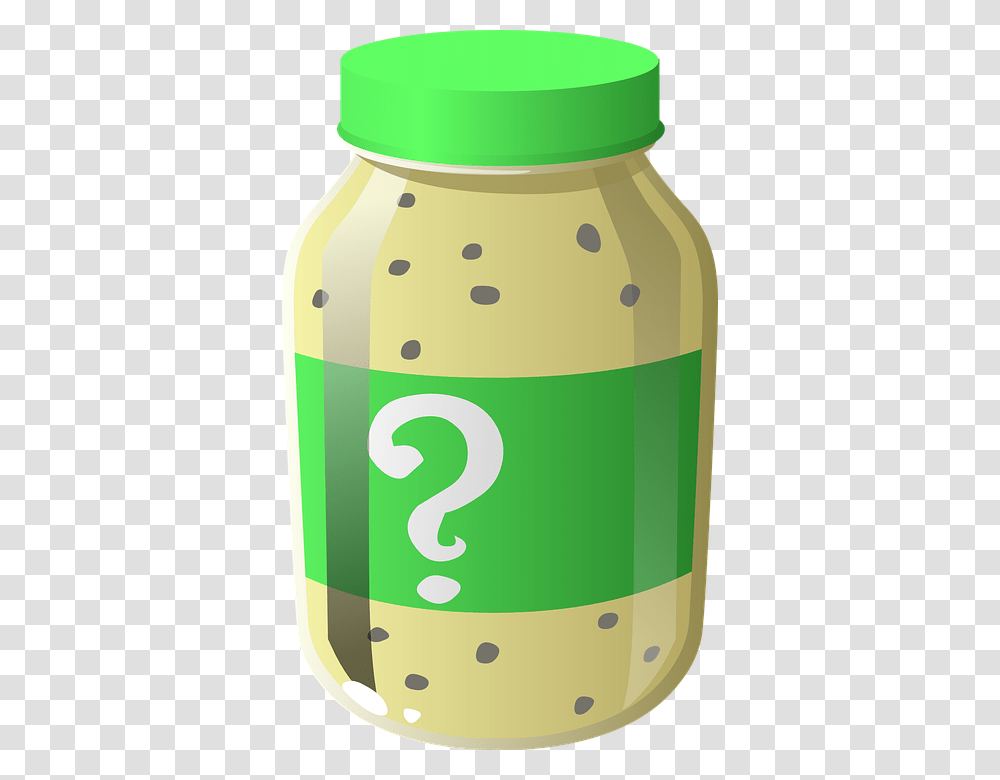 Free Jar Vase Vector Label, Number, Food Transparent Png