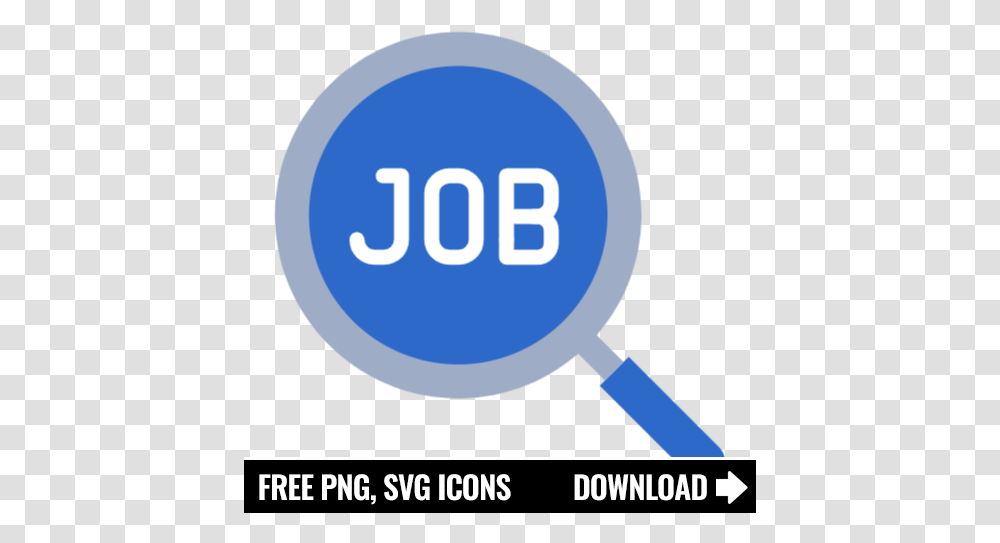 Free Job Search Icon Symbol Vertical, Text, Magnifying, Number Transparent Png