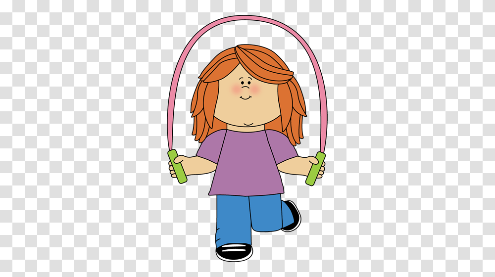 Free Jumping Girl Clipart Preschool Jump Clip Art, Toy, Female, Hula, Drawing Transparent Png