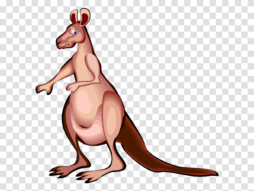 Free Kangaroo Clipart Sad Kangaroo Cartoon, Mammal, Animal, Wallaby Transparent Png