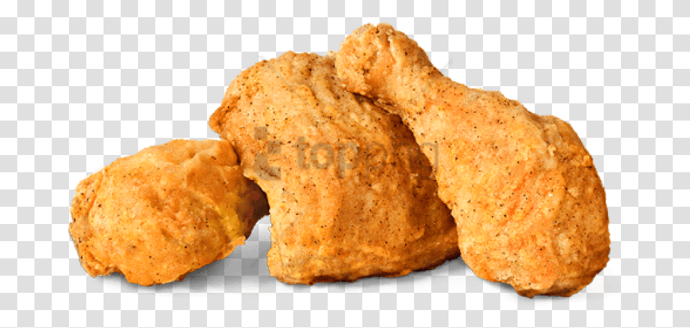 Free Kfc Chicken Image Fried Chicken, Bread, Food, Nuggets Transparent Png