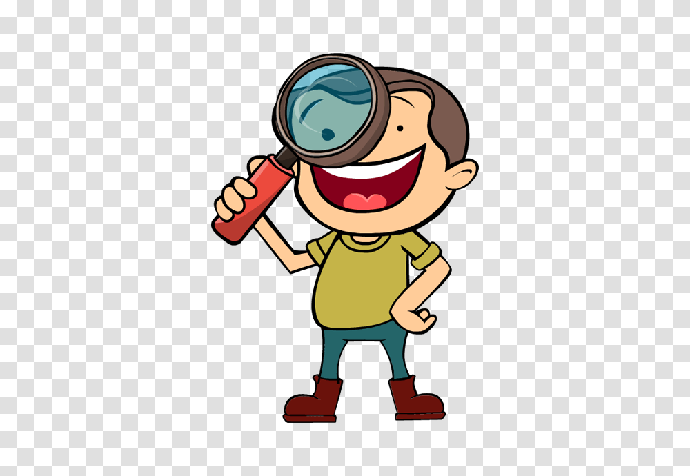 Free Kid Clip Art Pictures, Magnifying, Person, Human Transparent Png