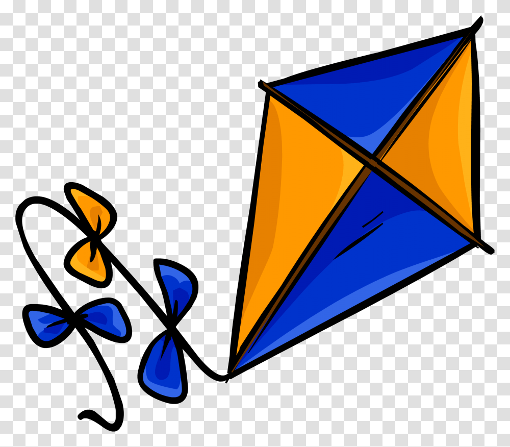 Free Kite Clipart Of Kite, Toy, Triangle Transparent Png