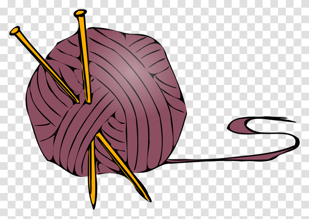 Free Knitting Needles And Yarn Knitting Needles, Insect, Invertebrate, Animal, Knot Transparent Png