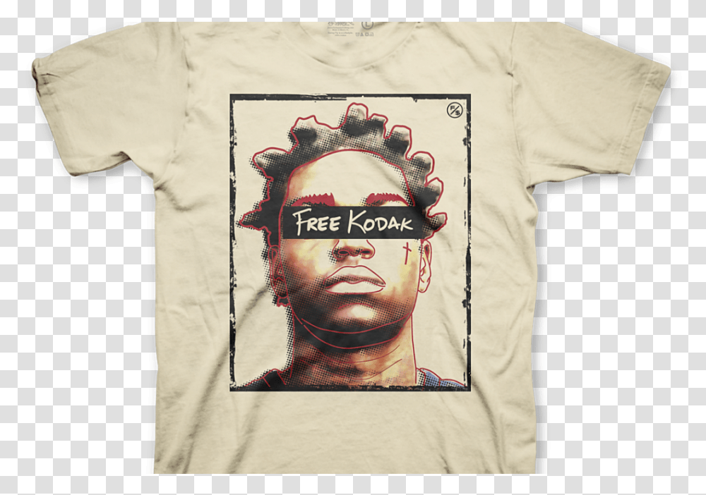 Free Kodak Shirt Free Kodak Black Shirt, Apparel, T-Shirt, Person Transparent Png