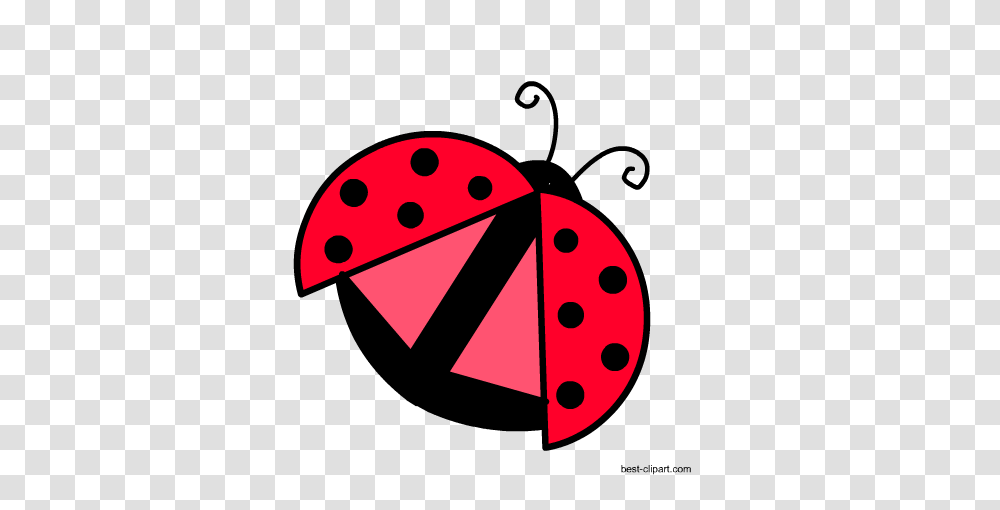 Free Ladybug Or Ladybird Clip Ar, Label, Triangle Transparent Png