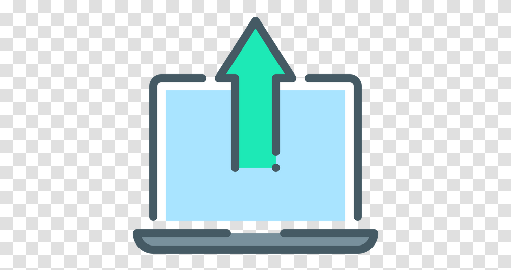 Free Laptop Update Icon Of Colored Outline Style Available Vertical, Electronics, Computer Transparent Png