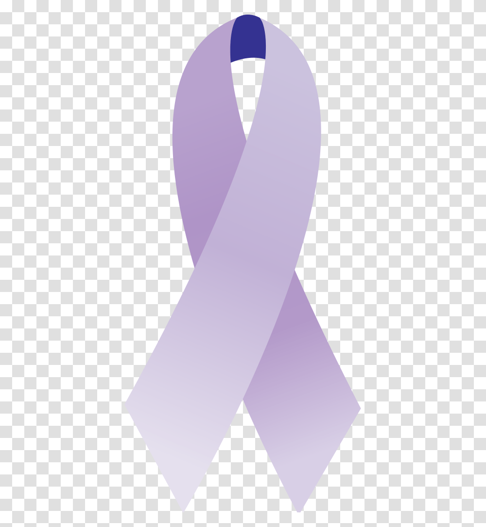 Free Lavender Cancer Ribbon, Tie, Accessories, Necktie, Paper Transparent Png