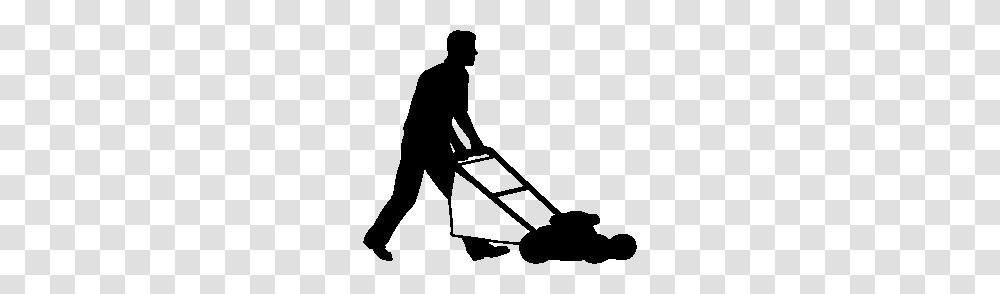 Free Lawn Mower Clipart Pictures, Tool, Person, Human, Silhouette Transparent Png