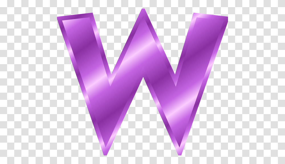 Free Letter W Cliparts Clip Art Of Letter W, Alphabet, Purple, Lamp Transparent Png