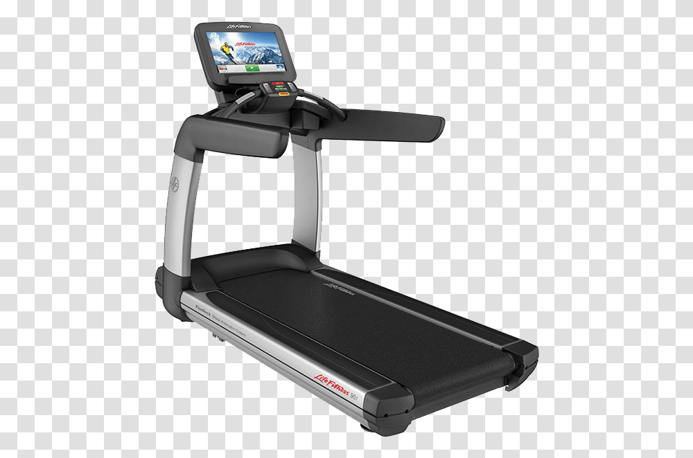 Free Library Project Runway Life Fitness Platinum Life Fitness Treadmill, Machine Transparent Png