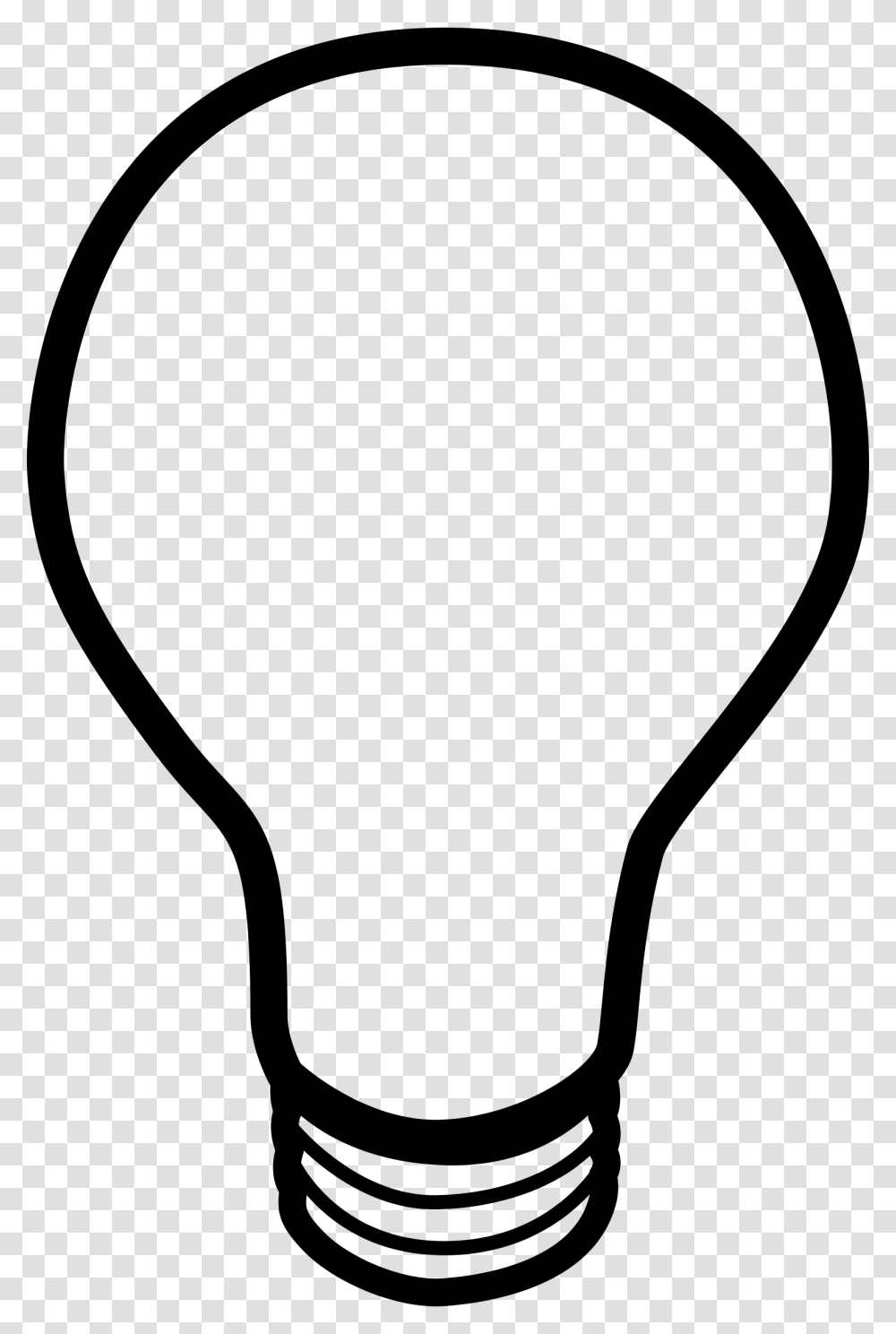 Free Light Bulb Clipart Download Free Clip Art Free Clip Art, Lightbulb, Silhouette Transparent Png