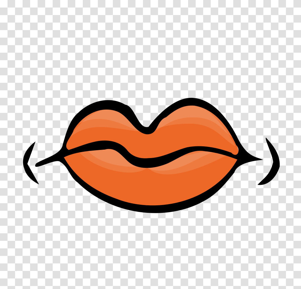 Free Lips Clip Art, Mouth, Heart, Tongue, Mustache Transparent Png