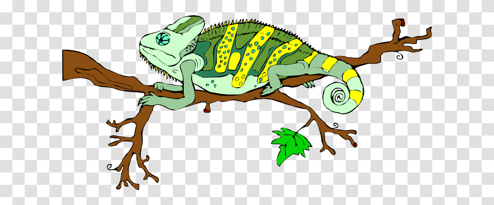Free Lizard Clipart Lizard Is On The Tree Clipart, Iguana, Reptile, Animal, Green Lizard Transparent Png