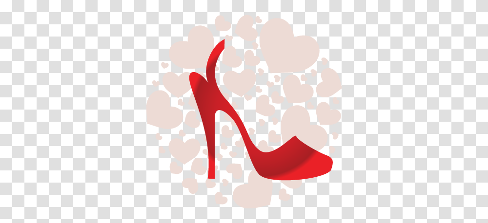 Free Logo Maker Shoes Store Logo Design Hearts Logo, Clothing, Apparel, High Heel, Footwear Transparent Png