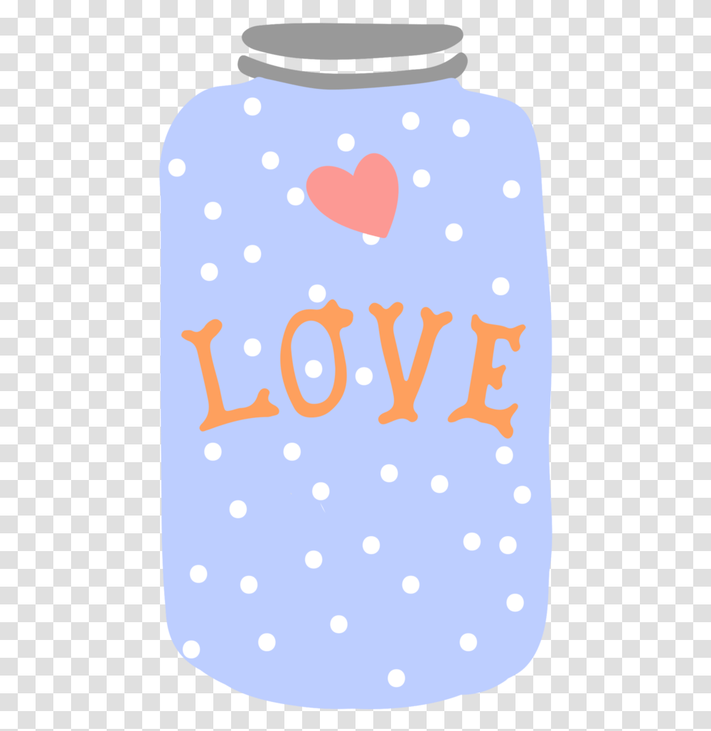 Free Love Jar With Background Girly, Confetti, Paper, Texture, Polka Dot Transparent Png